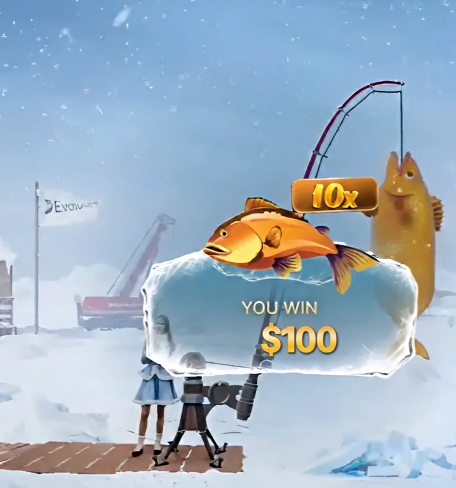 Fonctionnalités bonus du jeu Ice Fishing